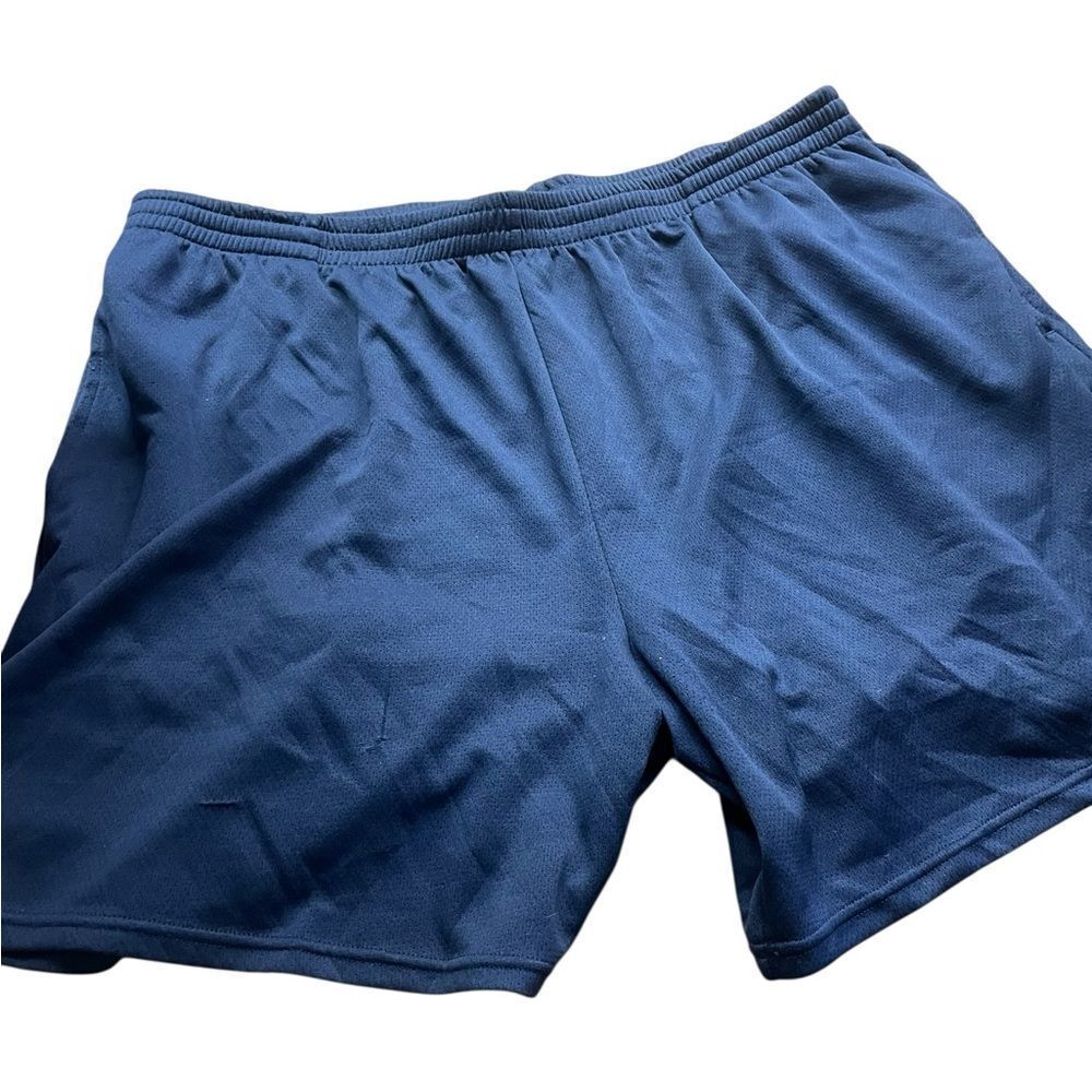 STARTER Men's Navy Athletic Shorts